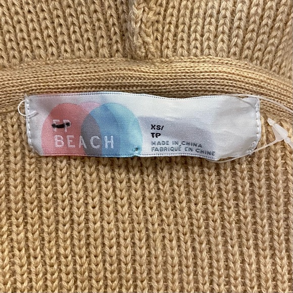 Free People Beach Claudia Ribbed Midi Sweater Dress - Picture 4 of 9